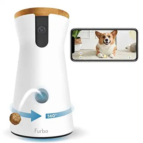 Furbo 360° Dog Camera  with Treat Tossing and Color Night Vision