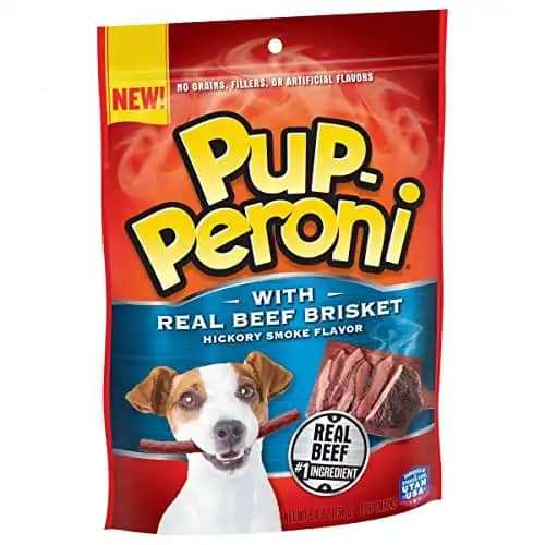 Pup-Peroni Dog Treats with Real Beef Brisket