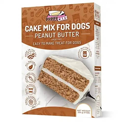 Cake Mix and Frosting for Dogs